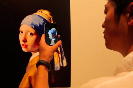 Une application iPhone qui fait vivre les plus grandes oeuvres d&rsquo;art en r&eacute;alit&eacute; augment&eacute;e ! | Innovation & Technology | Scoop.it
