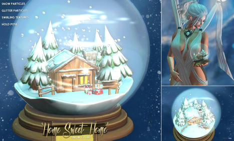 Home Sweet Home Snow Globe December 2021 Group Gift by Birth | Teleport Hub - Second Life Freebies | Second Life Freebies | Scoop.it