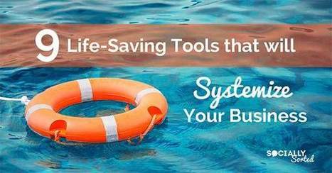 9 Life-Saving Tools that Will Systemize Your Business | Top Social Media Tools | Scoop.it