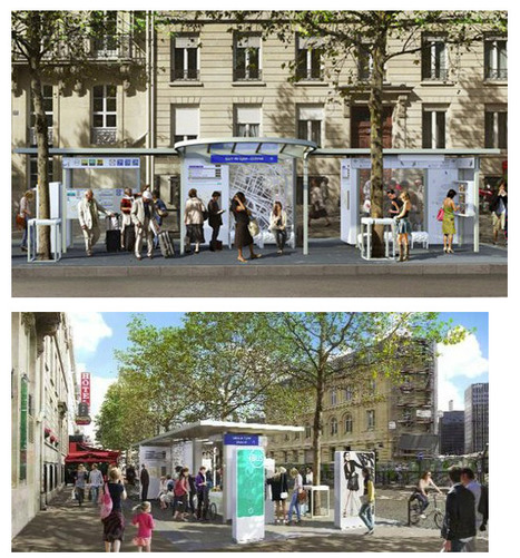Human Transit: Paris: "the bus stop of the future" | URBANmedias | Scoop.it