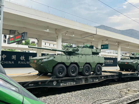 Chinese Army receives next-gen wheeled assault vehicles | DEFENSE NEWS | Scoop.it