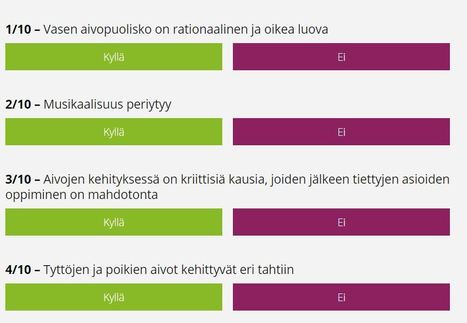 Aivotesti | yle.fi | 1Uutiset - Lukemisen tähden | Scoop.it