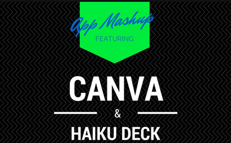 Haiku Deck App Mashup: Canva | Help and Support everybody around the world | Scoop.it