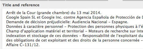 E-réputation : le déréférencement par Google ne règle pas tout - 1 | L'E-Réputation | Scoop.it