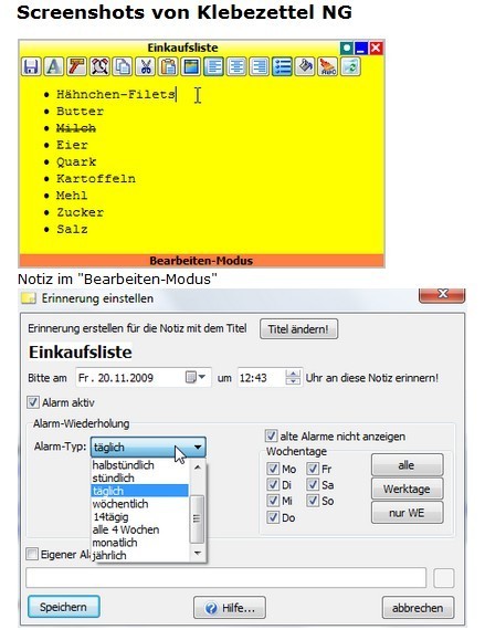 Klebezettel [Download] - kostenlose Post-it-Notizen f&uuml;r den PC | Best Freeware Software | Scoop.it