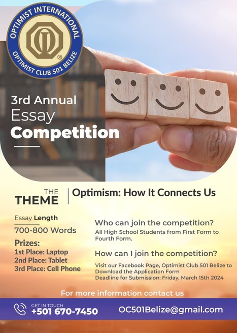 Optimist Club Essay Competition 2024 | Cayo Scoop!  The Ecology of Cayo Culture | Scoop.it