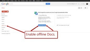 How to Enable Offline Use of Google Documents | iGeneration - Humane Use of Technology in an AI world (Pedagogy & Digital Innovation) | Scoop.it