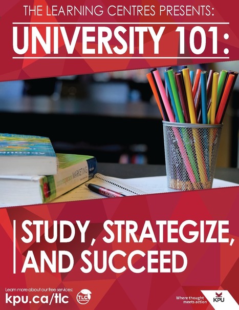 University 101: Study, Strategize and Succeed – Open Textbook | Into the Driver's Seat | Scoop.it