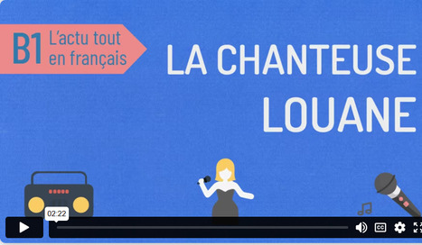 La chanteuse Louane | FLEursdeFLE | Scoop.it