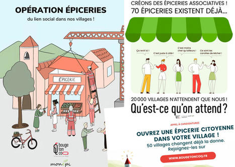 Un nouvel appel à candidatures "Bouge ton coq" pour ouvrir 100 épiceries participatives Monépi | Participation citoyenne | Scoop.it