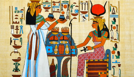 Resultado de imagen de maquillaje del antiguo egipto