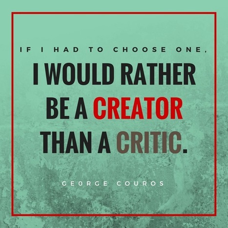 The Growth from Accepting and/or Ignoring Criticism – George Couros @gcouros | Professional Learning for Busy Educators | Scoop.it