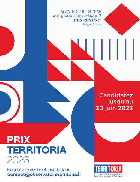 PRIX TERRITORIA 2023 : Les inscriptions sont ouvertes jusqu&rsquo;au 30 juin | Veille juridique du CDG13 | Scoop.it
