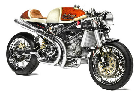 Ducati Monster S4R Cafe Racer ~ Grease n Gasoline | Cars | Motorcycles | Gadgets | Scoop.it