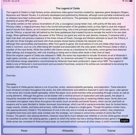 iPlayText- An App That Plays Wikipedia Articles as Podcasts | Information and digital literacy in education via the digital path | Scoop.it