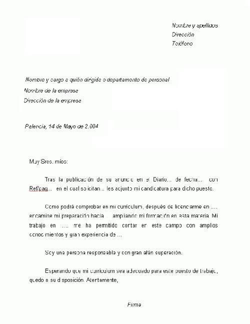 Cómo hacer una carta de presentaci&oacut