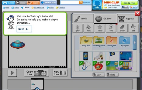 Create Animation and see them online with Sketch Star | Create, Innovate & Evaluate in Higher Education | Scoop.it