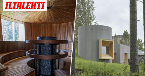 Suomen erikoisin sauna? Betoninen ja pyöreä | 1Uutiset - Lukemisen tähden | Scoop.it