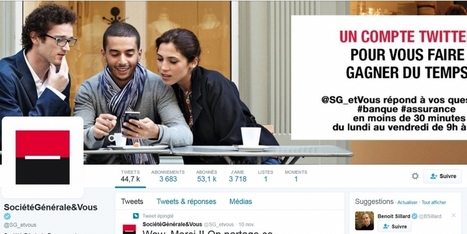 Soci&eacute;t&eacute; G&eacute;n&eacute;rale : 'Twitter est une brique &agrave; part enti&egrave;re de la relation client' | Tertiaire &agrave; forte valeur ajout&eacute;e | Scoop.it