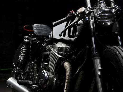 HONDA CB 750 '76 "ZEBREED" by MOTOHANGAR | Vintage Motorbikes | Scoop.it