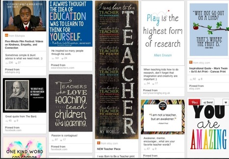 4 Great Resources for Inspirational Teaching Quotes | iGeneration - 21st Century Education (Pedagogy & Digital Innovation) | Scoop.it