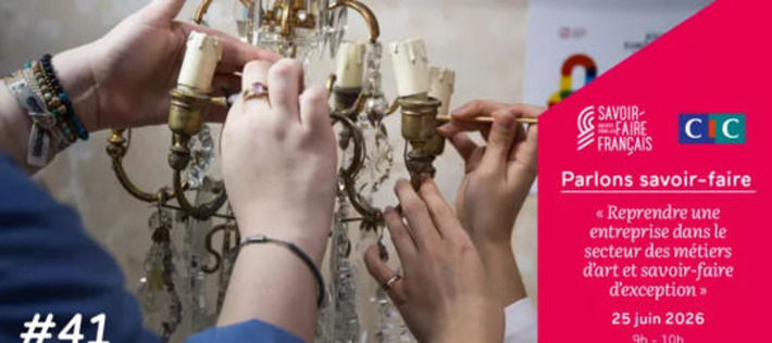 &nbsp;Reprendre une entreprise dans le secteur des m&eacute;tiers d'art et des savoir-faire d'exception | Institut pour les Savoir-Faire Fran&ccedil;ais | D&eacute;couvrir, se former et faire | Scoop.it