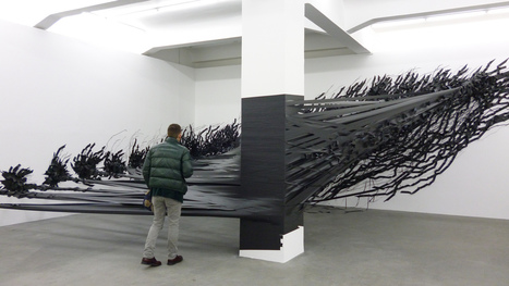 Monika Grzymala: Drawing on room | Art Installations, Sculpture, Contemporary Art | Scoop.it