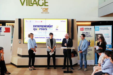 Grand Chambéry: Entrepreneuriat Quartiers 2030 : cap sur la création d'entreprise sur l'agglomération | Labo Cités - L'actualité de la politique de la ville en Auvergne-Rhône-Alpes | Scoop.it