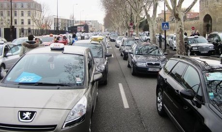 Très forte perturbation du trafic à Toulouse : les taxis paralyseront la ville | Toulouse La Ville Rose | Scoop.it