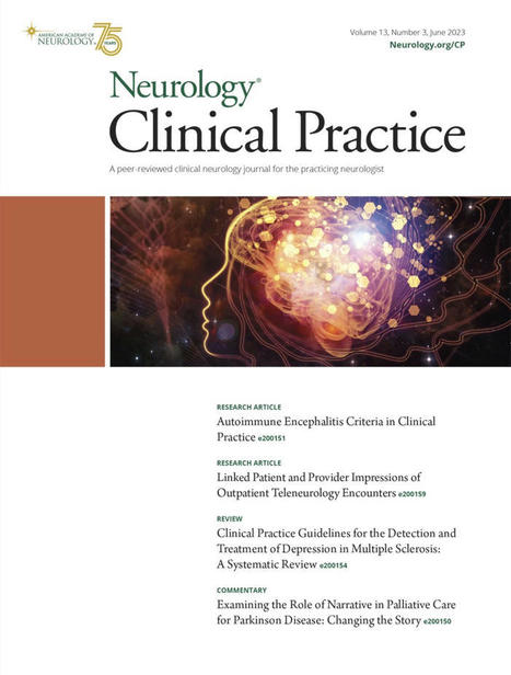 Autoimmune Encephalitis Consensus Criteria | Neurology Clinical Practice | AntiNMDA | Scoop.it