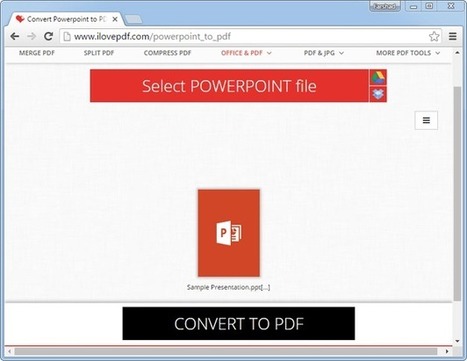 Split, Merge, Convert & Unlock PDF Files For Free With ILovePDF | PowerPoint and Presentations | Scoop.it