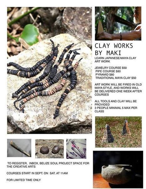 Clay Art Classes with Maki | Cayo Scoop!  The Ecology of Cayo Culture | Scoop.it