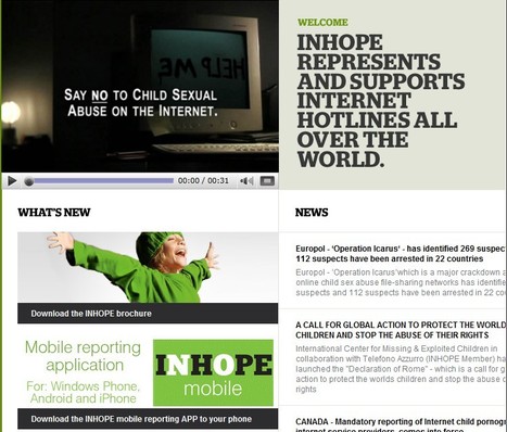 INHOPE Homepage | UpTo12-Learning | Scoop.it