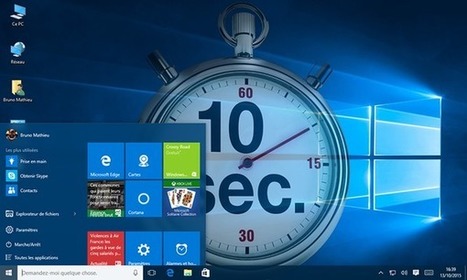 Windows 10 : à vos marques, prêt ? Boostez ! - Pourquoi et comment doper Windows 10 | Time to Learn | Scoop.it