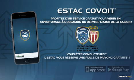 L'ESTAC lance une application de covoiturage à destination de ses fans | Sport et Digital | Scoop.it