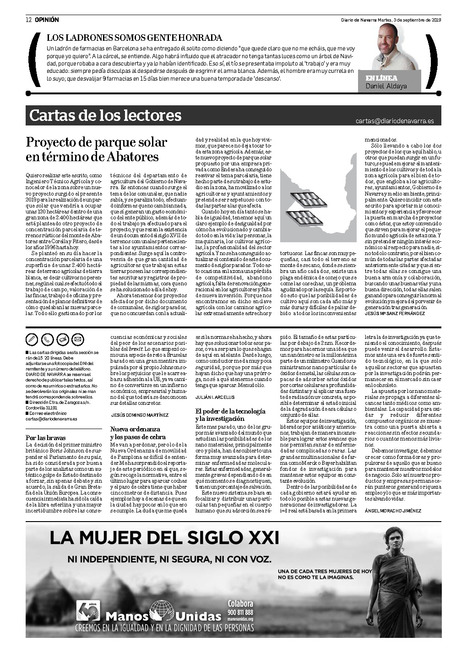 Proyecto de parque solar en t&eacute;rmino de Abatores | Ordenaci&oacute;n del Territorio | Scoop.it