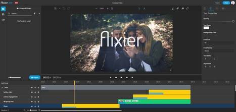 FLIXIER : un outil de montage vidéo gratuit et en ligne | Time to Learn | Scoop.it