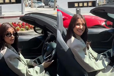 Liza Soberano spotted driving luxury car, gets featured by American TikToker | Comedy | Scoop.it