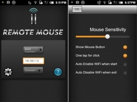 Transformer son mobile Android en clavier et en souris pour son Mac ou son PC | Time to Learn | Scoop.it