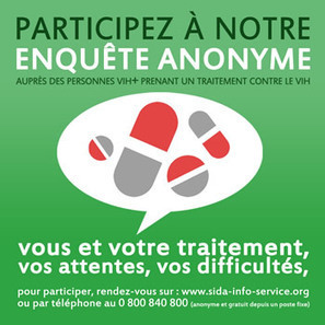 Traitement VIH : appel à témoignages | Sida Info Service | Santé, médecine, sexualité et culture générale | Scoop.it