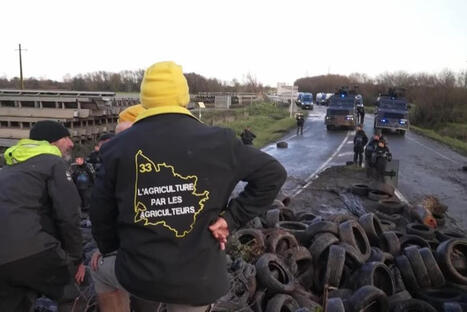"On va rester jusqu'&agrave; ce qu'ils nous d&eacute;logent" : contr&ocirc;les de camions, blocages, les agriculteurs continuent de maintenir la pression | BABinfo Pays Basque | Scoop.it