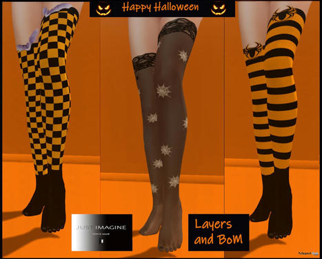 Halloween Stockings October 2022 Group Gift by Just imagine | Teleport Hub - Second Life Freebies | Second Life Freebies | Scoop.it