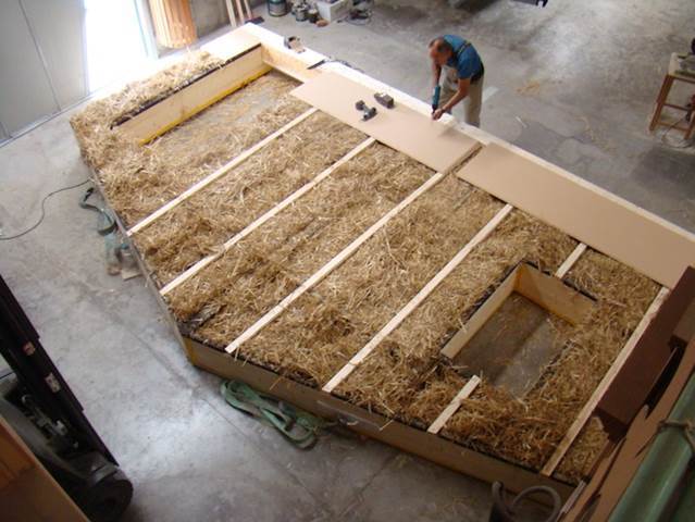 a spanish pre-fabricated straw bale passive hou...