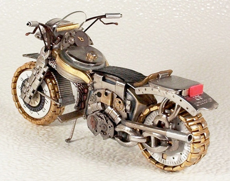 Watch Part Motorcycles Don’t Ride or Tell Time, But Still Look Cool | All Geeks | Scoop.it