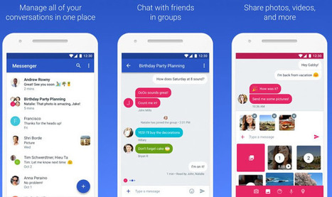 Android Messages remplace Google Messenger pour cibler les SMS enrichis | Applications Iphone, Ipad, Android et avec un zeste de news | Scoop.it