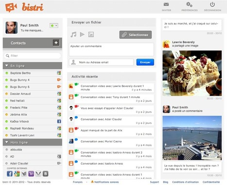 Bistri : le réseau social entre proches | Réseaux sociaux | Scoop.it