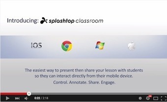 A Great Tool to Remotely Present and Share Lessons with Students | Distance Learning, mLearning, Digital Education, Technology | Scoop.it