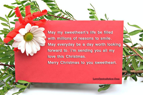 Merry Christmas Love Quotes