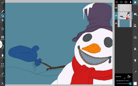 How to Draw a Snowman | Drawing and Painting Tutorials | Scoop.it