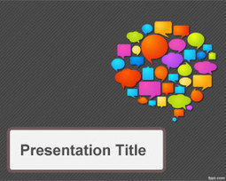 Communications Strategy PowerPoint Template | Free Powerpoint Templates | Free Templates for Business (PowerPoint, Keynote, Excel, Word, etc.) | Scoop.it